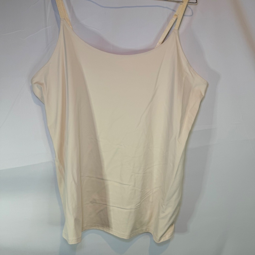 Coldwater Creek Top Women's Natural XL Adjustable Strap Camisole